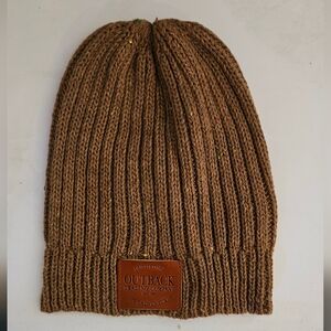 Outback Trading Company Brown Knit Beanie